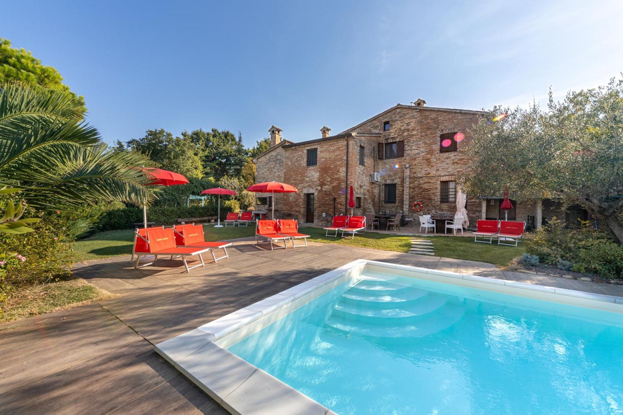 Agriturismo Corte Decia Saludecio Exterior photo